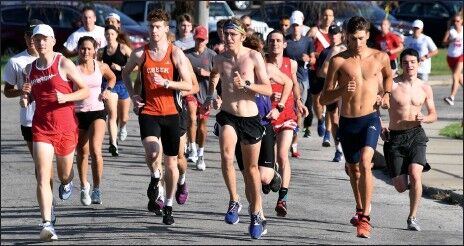Runners compete in Shelby's Whippet 5K Run